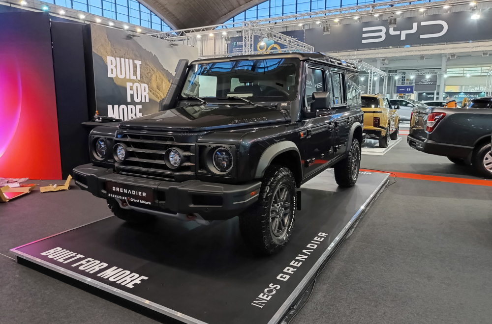 Ineos u Srbiji: Grenadier premijerno na Sajmu automobila FOTO