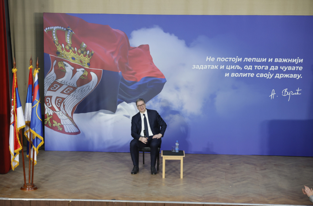 Vučić: Propala im je revolucija, pa lažu o zvučnom topu; Nećemo da dozvolimo da nam unište Srbiju
