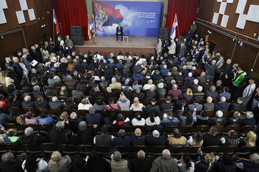 Vučić in Žitoradja: Each of us is obliged to fight for Serbia peacefully; We don