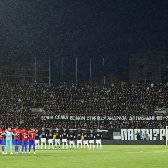 "Grobari" se oprostili od Delibašića: "Otiš'o si Andrija, ostala je tuga" FOTO