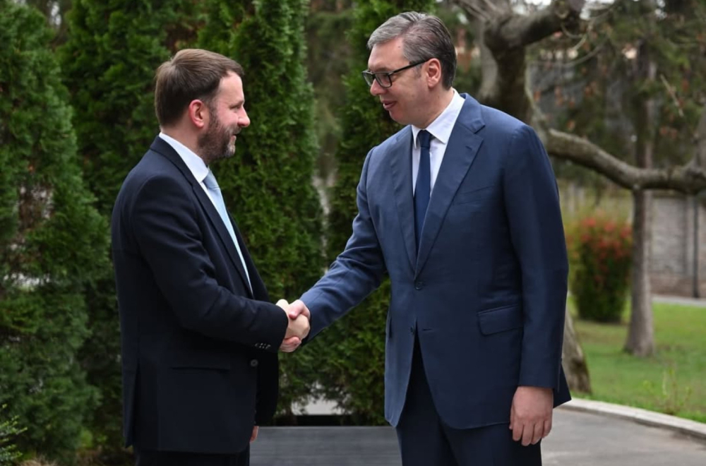 Vučić with Oreshkin: Commitment to strengthening relations between Serbia and Russia PHOTO