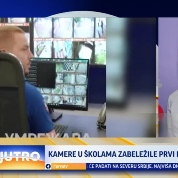 Zabeleženi već prvi incidenti: Ovako funkcionišu nove nadzorne kamere u beogradskim školama VIDEO