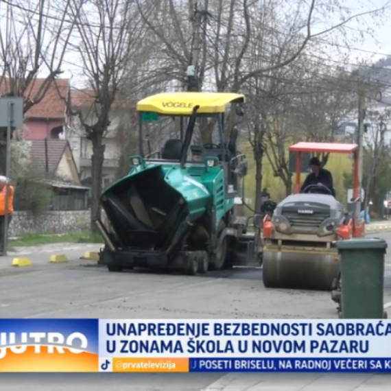 Zone škola u Novom Pazaru postaju bezbednije za učenike VIDEO