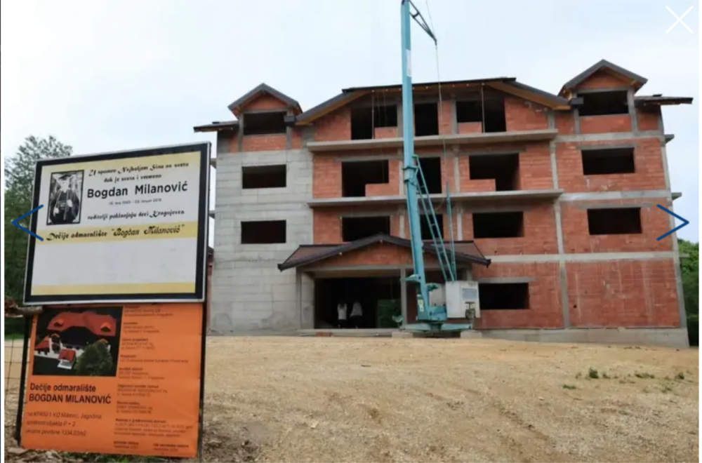 Završetak Dečijeg odmarališta na Bešnjaji nikako se ne dovodi u pitanje FOTO