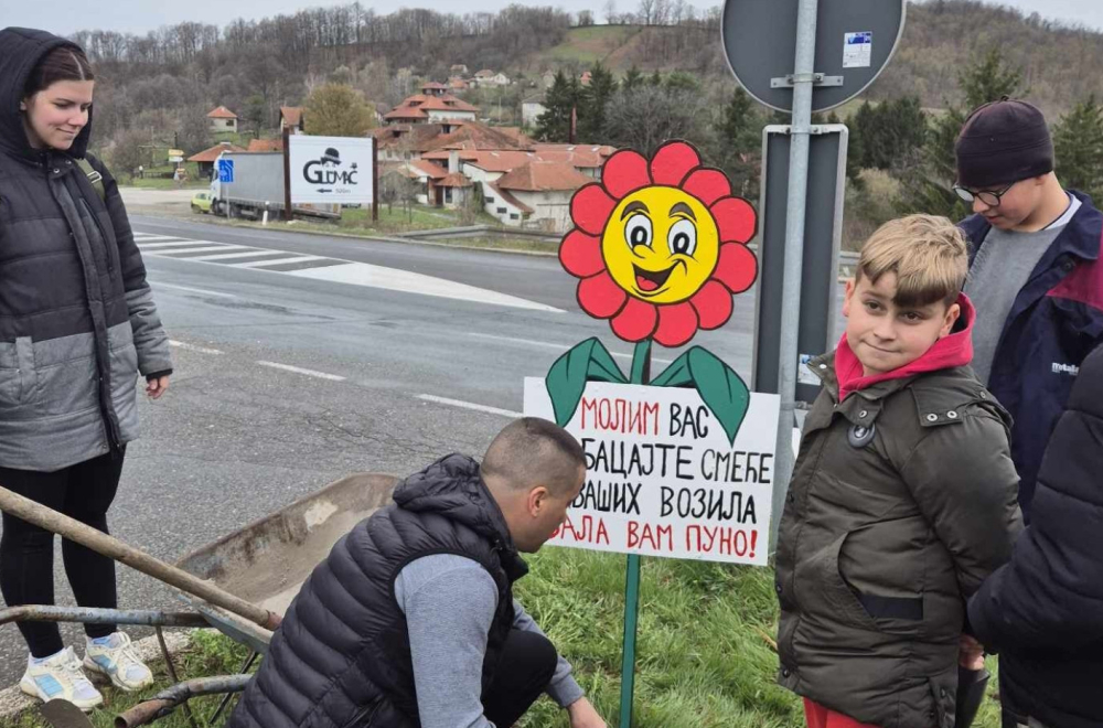 Posađen prvi ekološki cvet na Rudniku FOTO