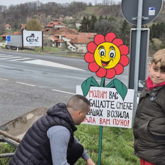 Posađen prvi ekološki cvet na Rudniku FOTO