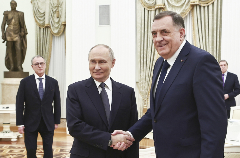 Putin primio Dodika: Rusija je garant Dejtonskog sporazuma; "Putin upoznat sa situacijom u BiH" FOTO/VIDEO