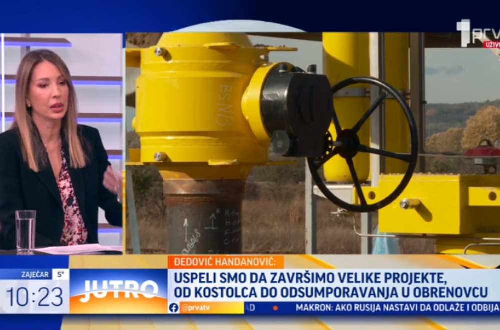 Đedović Handanović: Sankcije NIS-u su osveta prethodne američke administracije Rusiji VIDEO