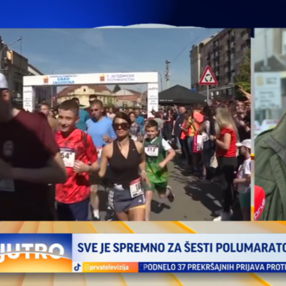 Sve spremno za 6. polumaraton u Jagodini VIDEO