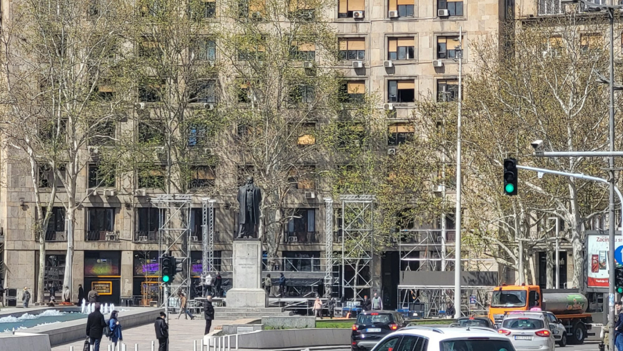 Preparations for the rally We will not give Serbia are underway: Stages are being set up in three locations