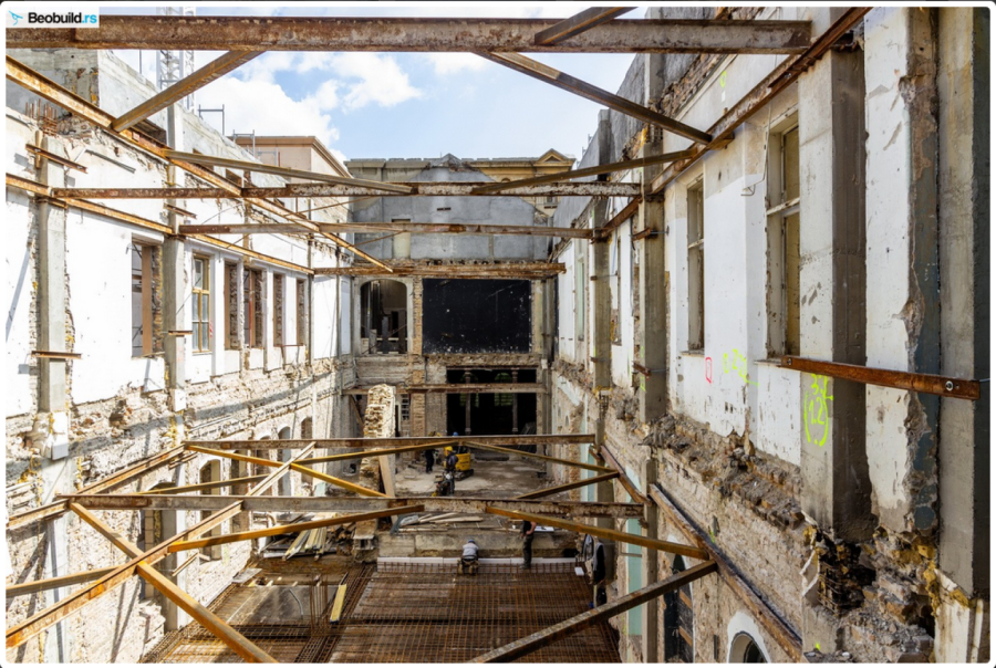 Transformacija zgrade u Resavskoj: Ovo je budući Muzej grada Beograda FOTO