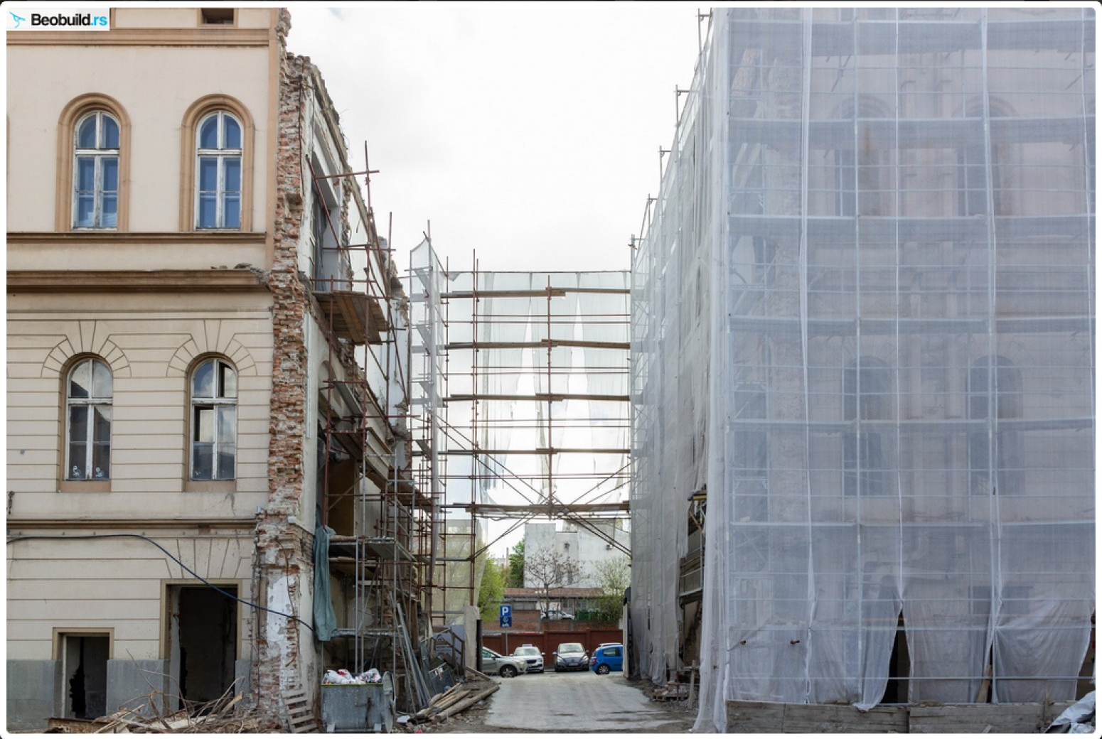 Transformacija zgrade u Resavskoj: Ovo je budući Muzej grada Beograda FOTO
