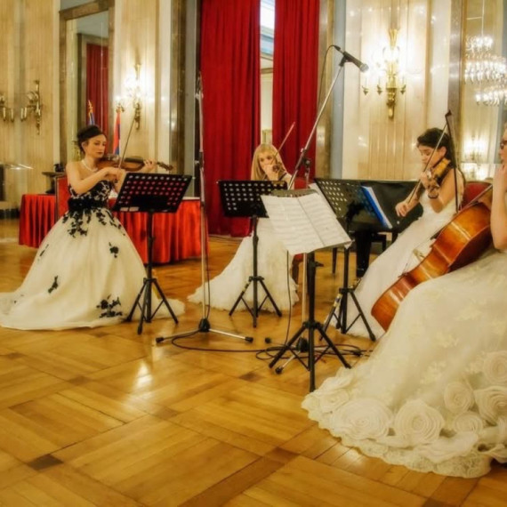 April u Beogradu: Koncert gudačkog kvarteta "Azzuro" u Fondaciji Mozzart VIDEO