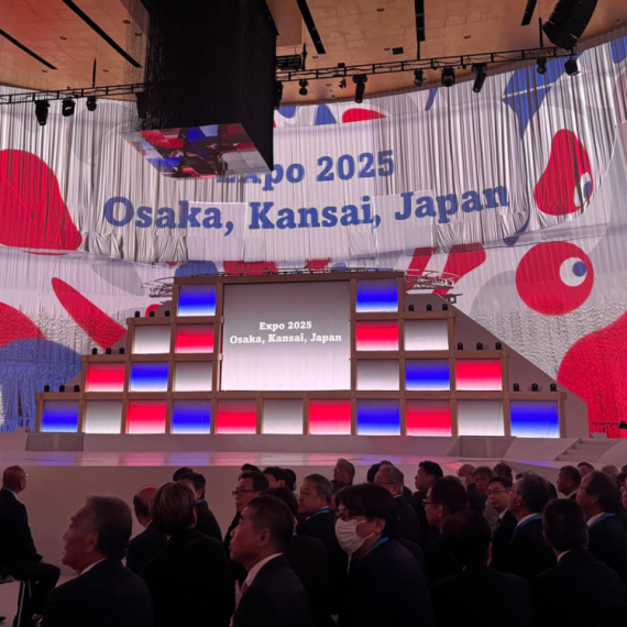 U Osaki se vijori srpska zastava: Otvoren EXPO 2025 u Japanu FOTO