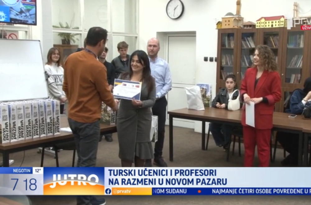 Učenici i profesori iz Turske boravili u Novom Pazaru VIDEO