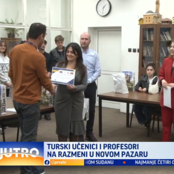 Učenici i profesori iz Turske boravili u Novom Pazaru VIDEO