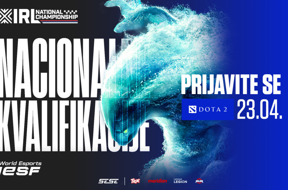 Prijave za nacionalne Dota 2 kvalifikacije za svetski IESF šampionat 2025 su otvorene!