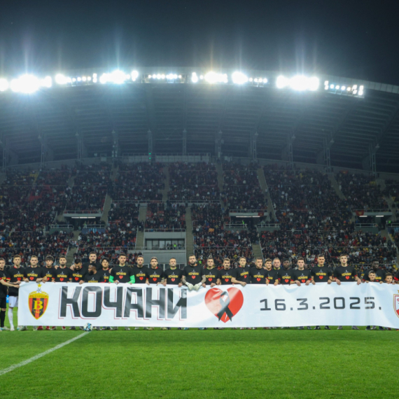 Tragedija ujedinila Zvezdu i Vardar – kako je bilo u Skoplju? VIDEO