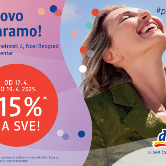 DM drogerija ponovo u Merkator centru