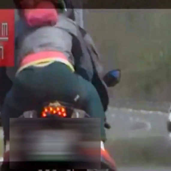 Kawasakijem jurio 202 km/h sa suprugom – isključen iz saobraćaja FOTO