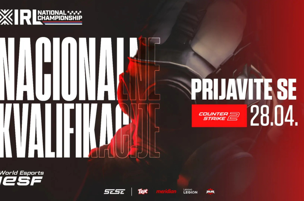 Prijave za nacionalne CS2 kvalifikacije za svetski IESF šampionat 2025 su otvorene!