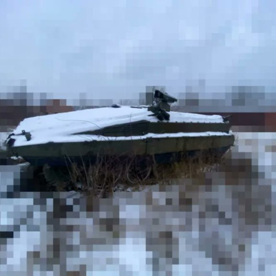 Ekstremno retko borbeno vozilo viđeno na ratištu u Ukrajini FOTO