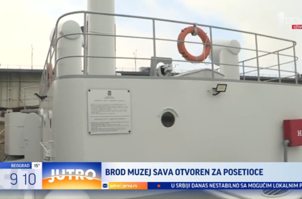 Jedinstveni brod-muzej na Savi: Evo šta očekuje posetioce VIDEO