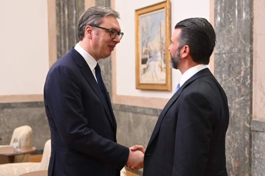 Donald Tramp Mlađi ponovo sa Vučićem u Beogradu