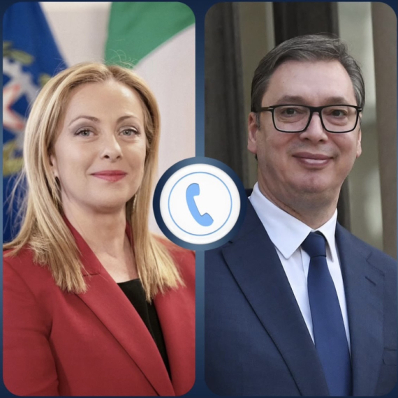 Vučić razgovarao telefonom sa Đorđom Meloni: Srbija izuzetno ceni snažno strateško partnerstvo sa Italijom