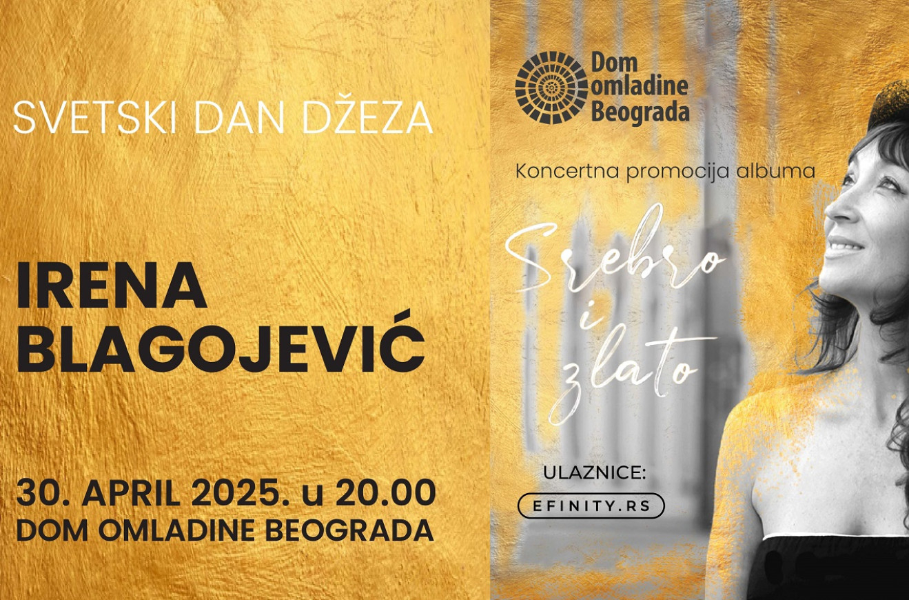 Nove pesme Irene Blagojević za Svetski dan džeza