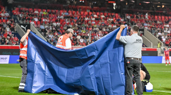 Mučne scene u Bundesligi, golman ostao bez svesti FOTO