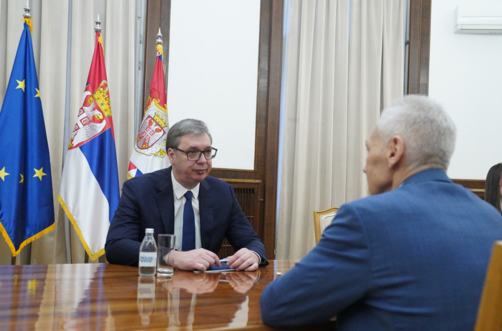 Vučić met with Botsan Kharchenko PHOTO