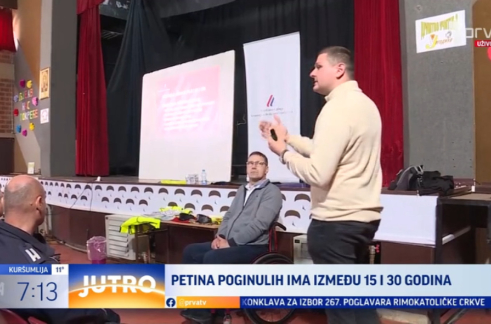 Petina poginulih u saobraćajnim nesrećema ima između 15 i 30 godina VIDEO