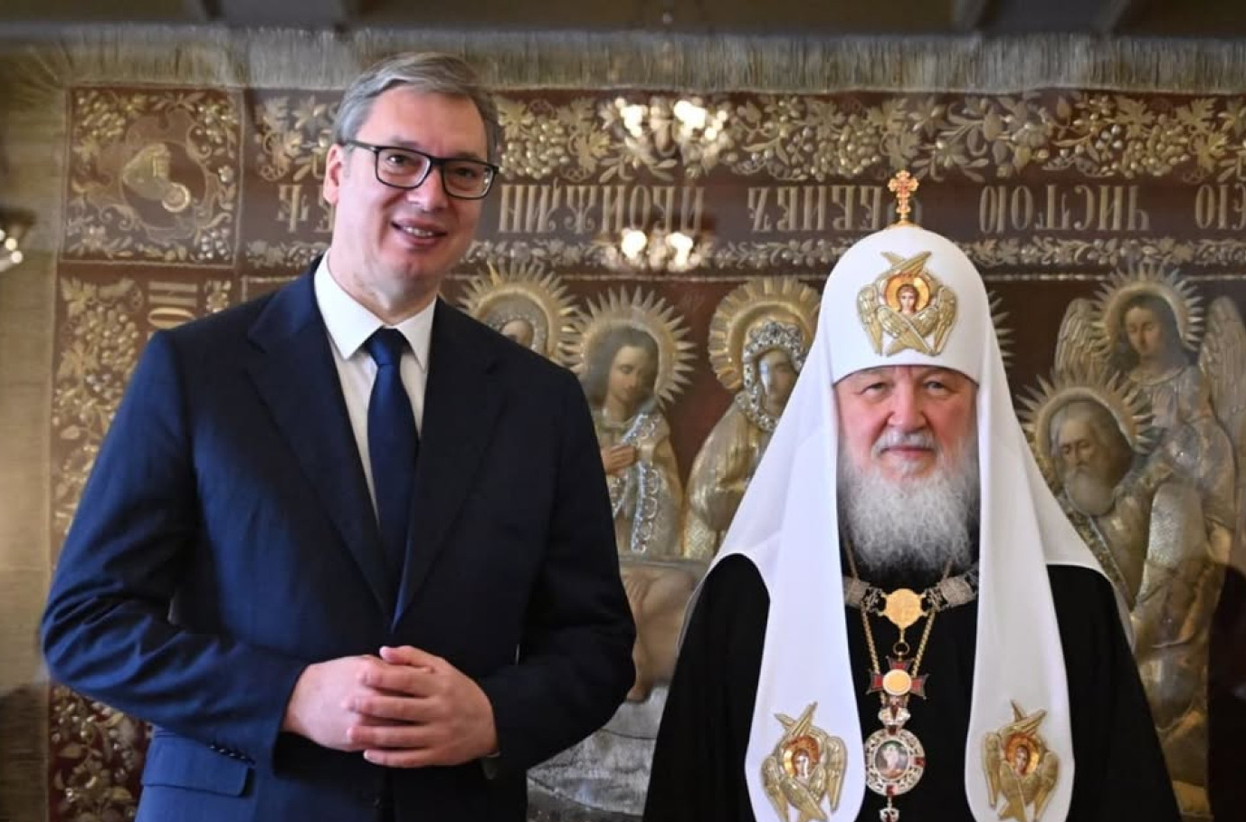 Patrijarh Kiril čestitao Uskrs Vučiću i drugim liderima hrišćanskih zemalja