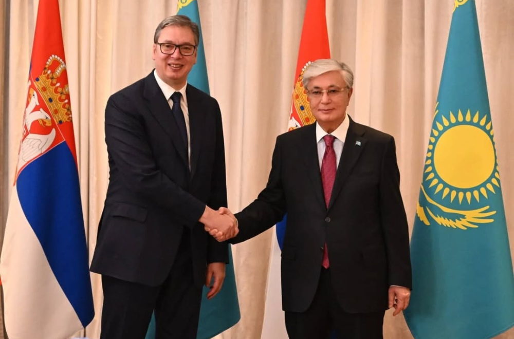 Vučić se u Moskvi sastao sa Tokajevim: Odlična vest!; Izuzetno cenimo doslednu podršku Kazahstana FOTO