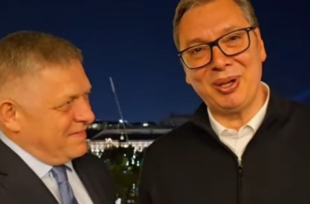 Vučić sa Ficom u Moskvi: Srbi i Slovaci braća zauvek VIDEO