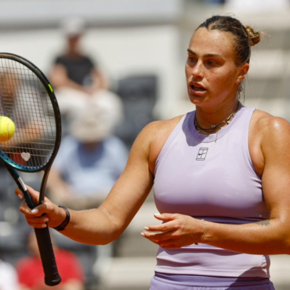 Sabalenka izbegla veću dramu u Rimu