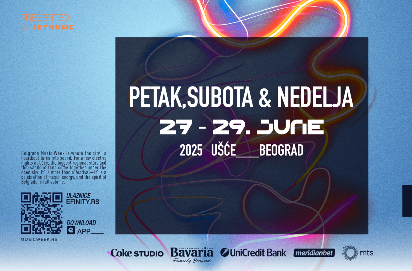 Leto počinje na Ušću! Ulaznice za Belgrade Music Week od danas u prodaji; Za superfanove iznenađenje