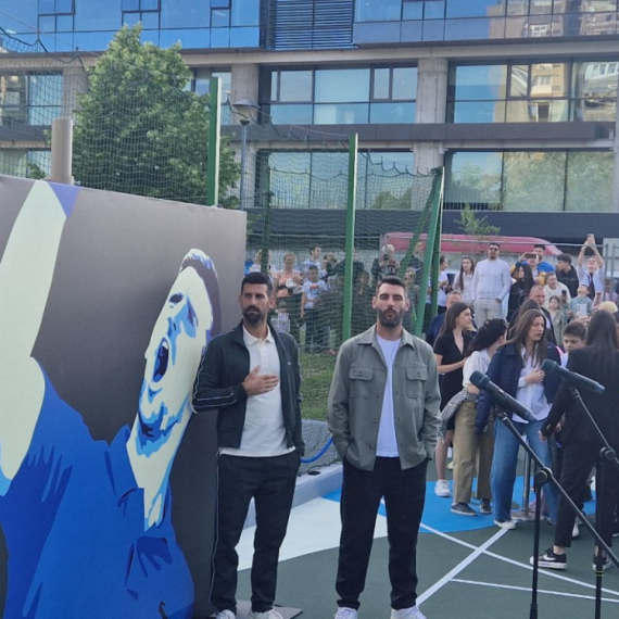 Đoković u Beogradu: "Ovo nisu samo beton, mreža, koš i obruč" VIDEO