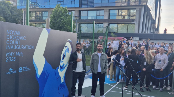 Đoković u Beogradu: "Ovo nisu samo beton, mreža, koš i obruč" VIDEO