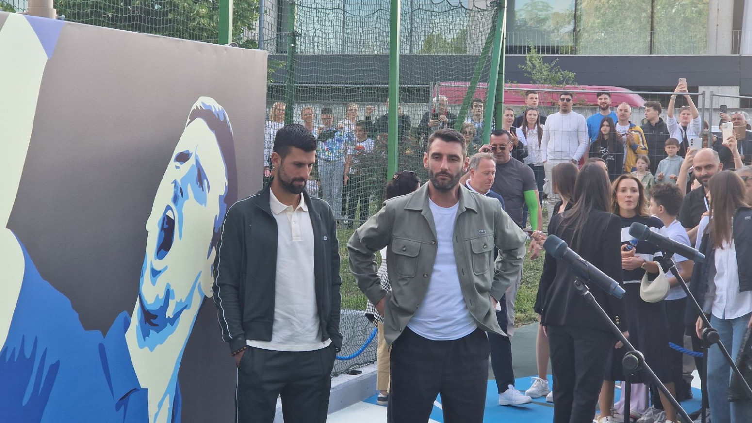 Beograđanima od Novaka na dar – otvoren novi teniski teren FOTO/VIDEO