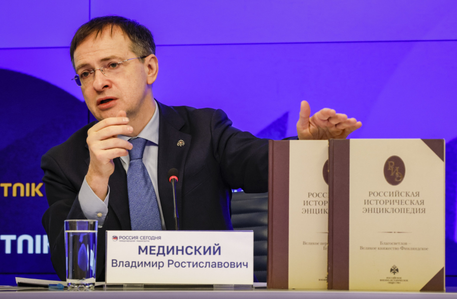 Who is Vladimir Medinsky whom Putin sends to Istanbul? He has recorded one failure, controversial character