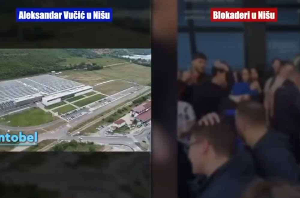 Dve slike Niša: Dok Vučić gradi i otvara radna mesta, blokaderi foteljaši sprovode nasilje