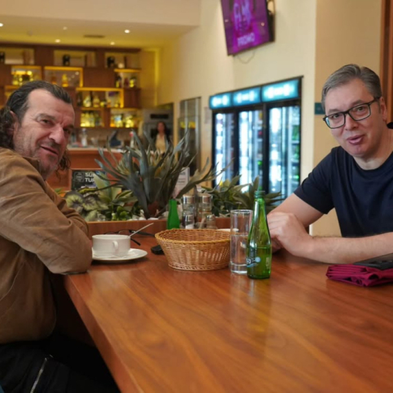 Vučić sa Lukasom u Nišu: "Slika nadrealna. Spremamo se za Niško popodne"