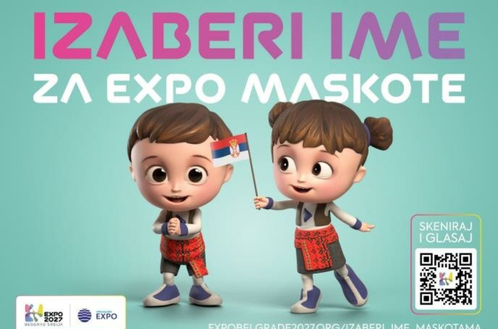 Produžen rok: Glasanje za imena maskota EXPO 2027 trajaće i tokom jeseni