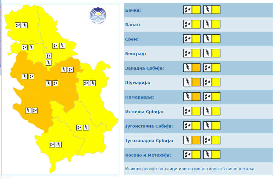 Slaćemo hitna upozorenja sat vremena ranije