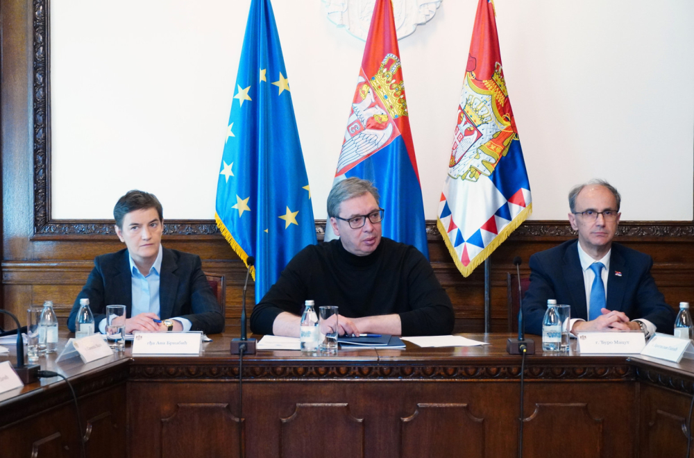 Non-paper has been made: Meeting of the National Security Council was held; Presided by Vučić PHOTO/VIDEO