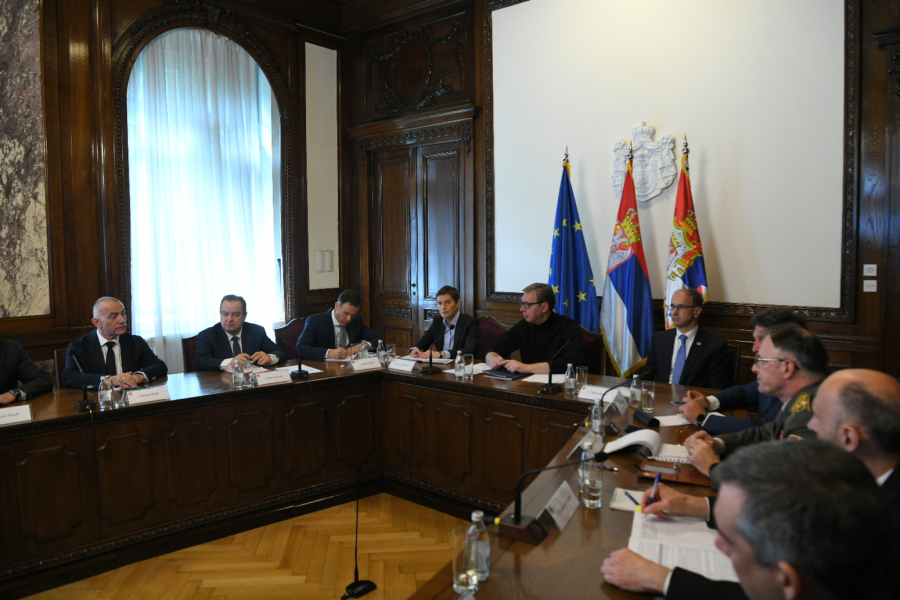 Non-paper has been made: Meeting of the National Security Council was held; Presided by Vučić PHOTO/VIDEO