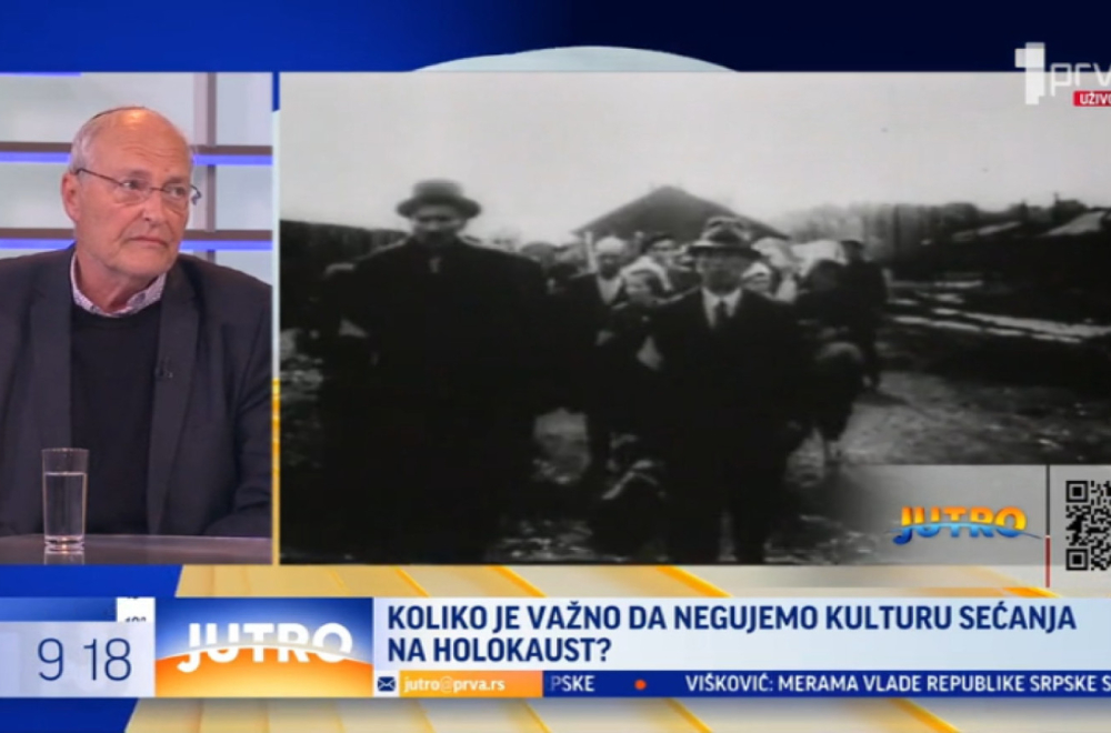 Zurof za TV Prva: Nestrpljivo čekamo završetak Memorijalnog centra Staro sajmište VIDEO