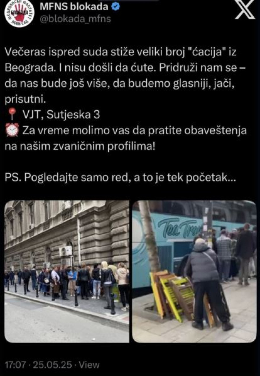 Mediji: Studentima blokaderima bi i Gebels pozavideo